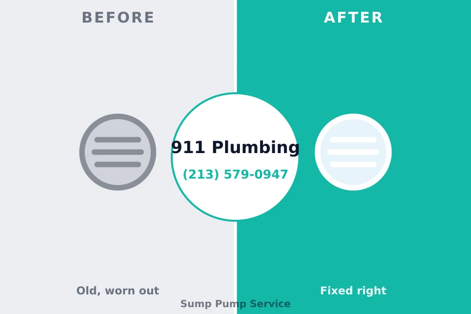 Before and after: plumbing repair Woodsville, NH
